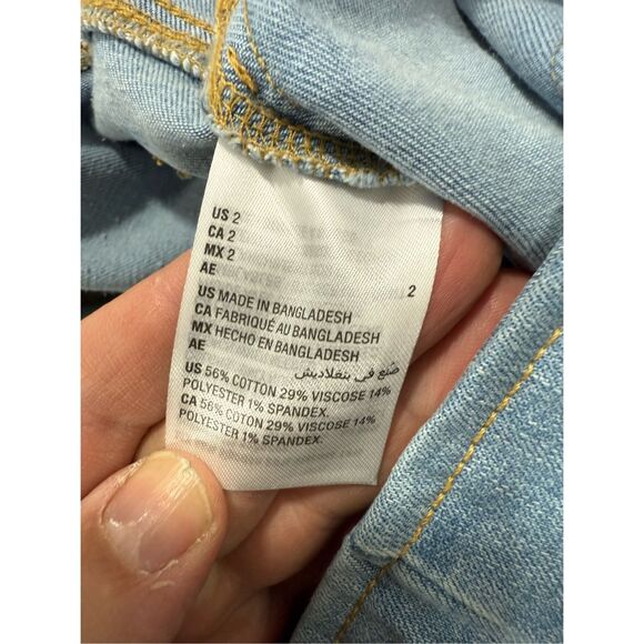 I.N.C. High Rise Pull-On Flare Jeans Size 2 NEW # G417 - Picture 9 of 9